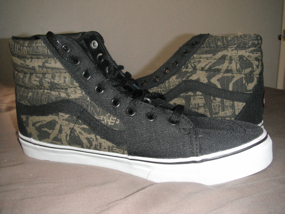 vans high tops limited edition