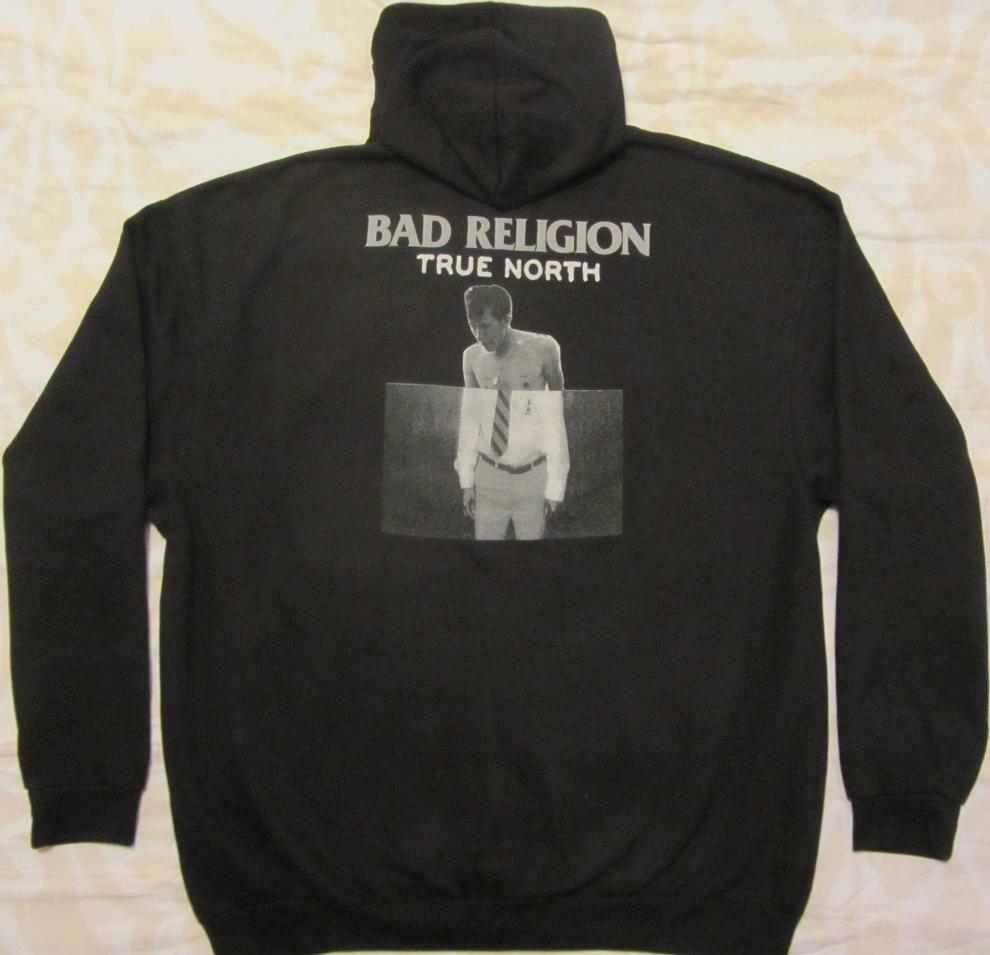 bad religion zip up hoodie
